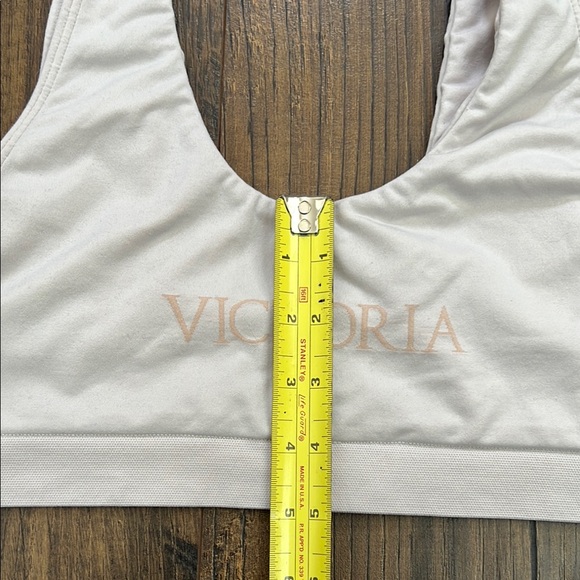 Victoria's Secret Cream Sports Bra with Wide Straps - Picture 4 of 6